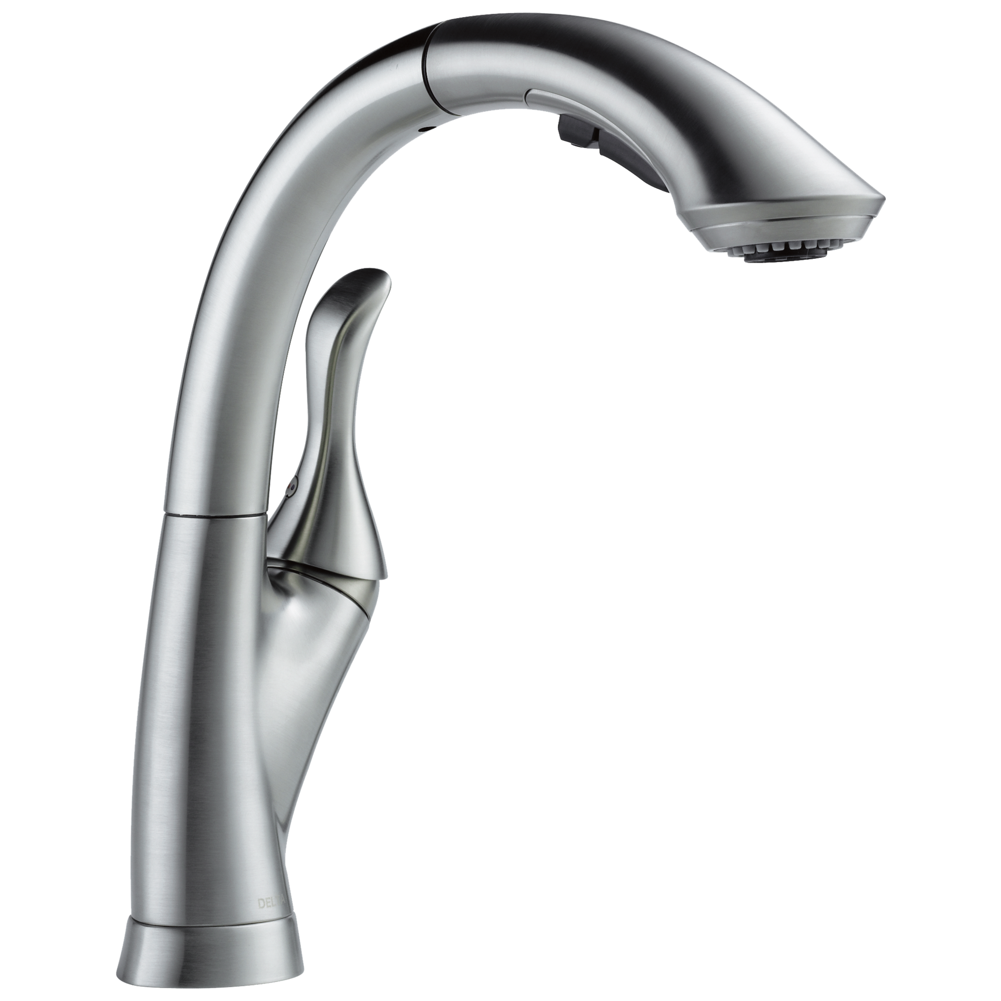 Delta Linden:4153 Single Handle Pull-Out Kitchen Faucet