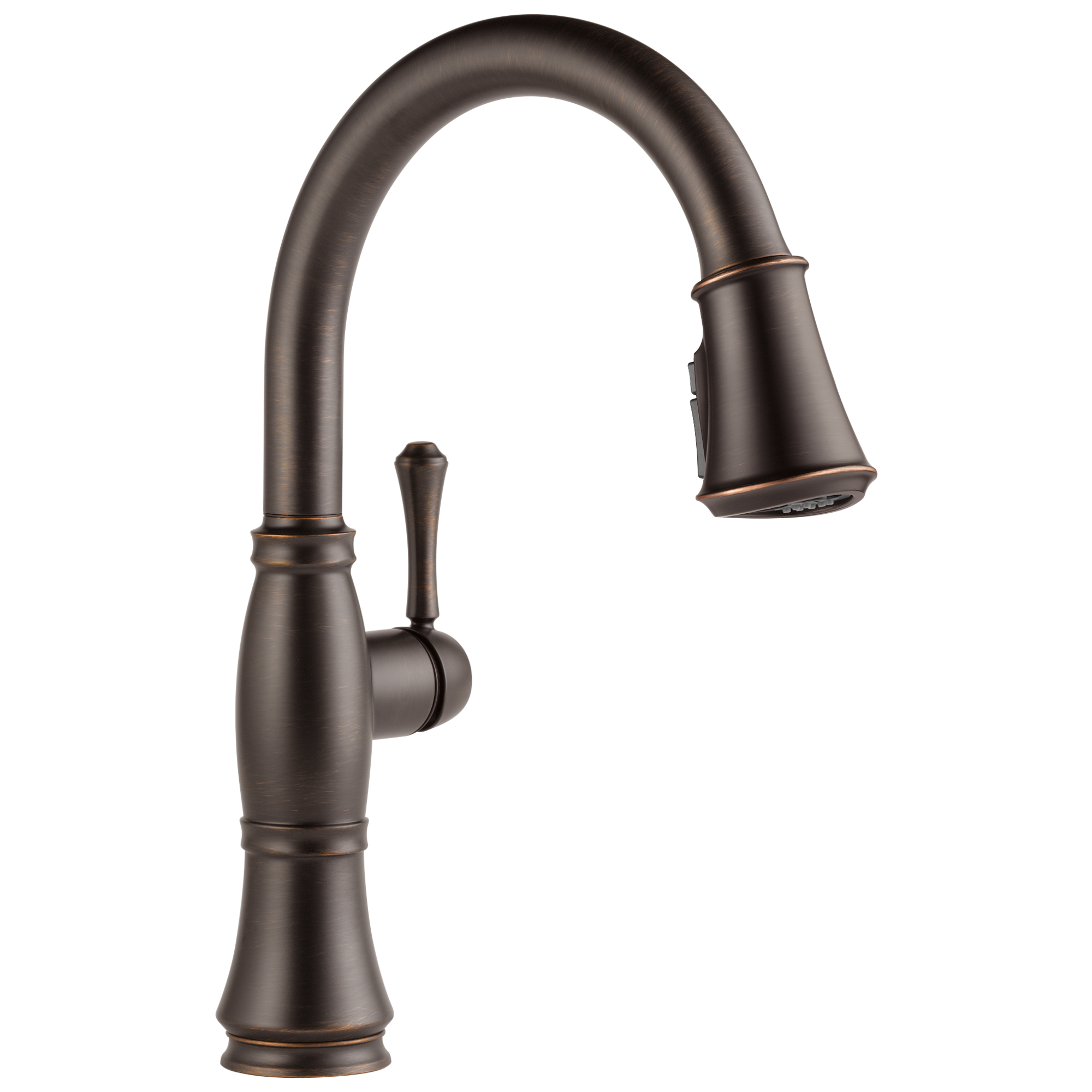 Delta Cassidy:9197 Single Handle Pull-Down Kitchen Faucet with ShieldSpray Technology