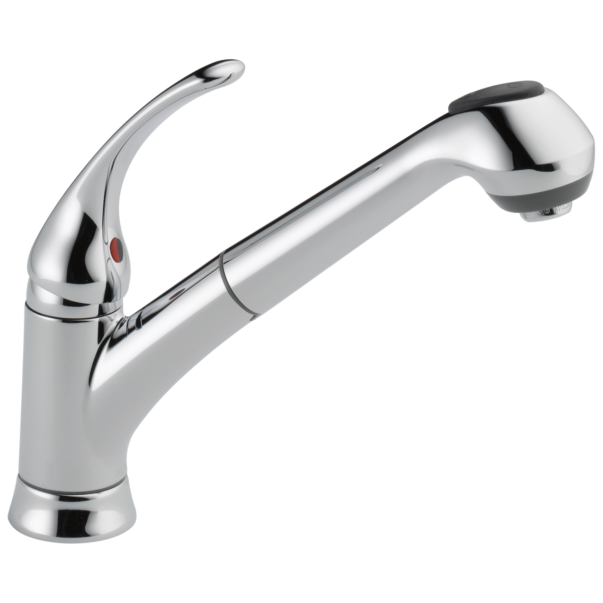 Delta B4310LF Foundations Single Handle Pull-Out Kitchen Faucet