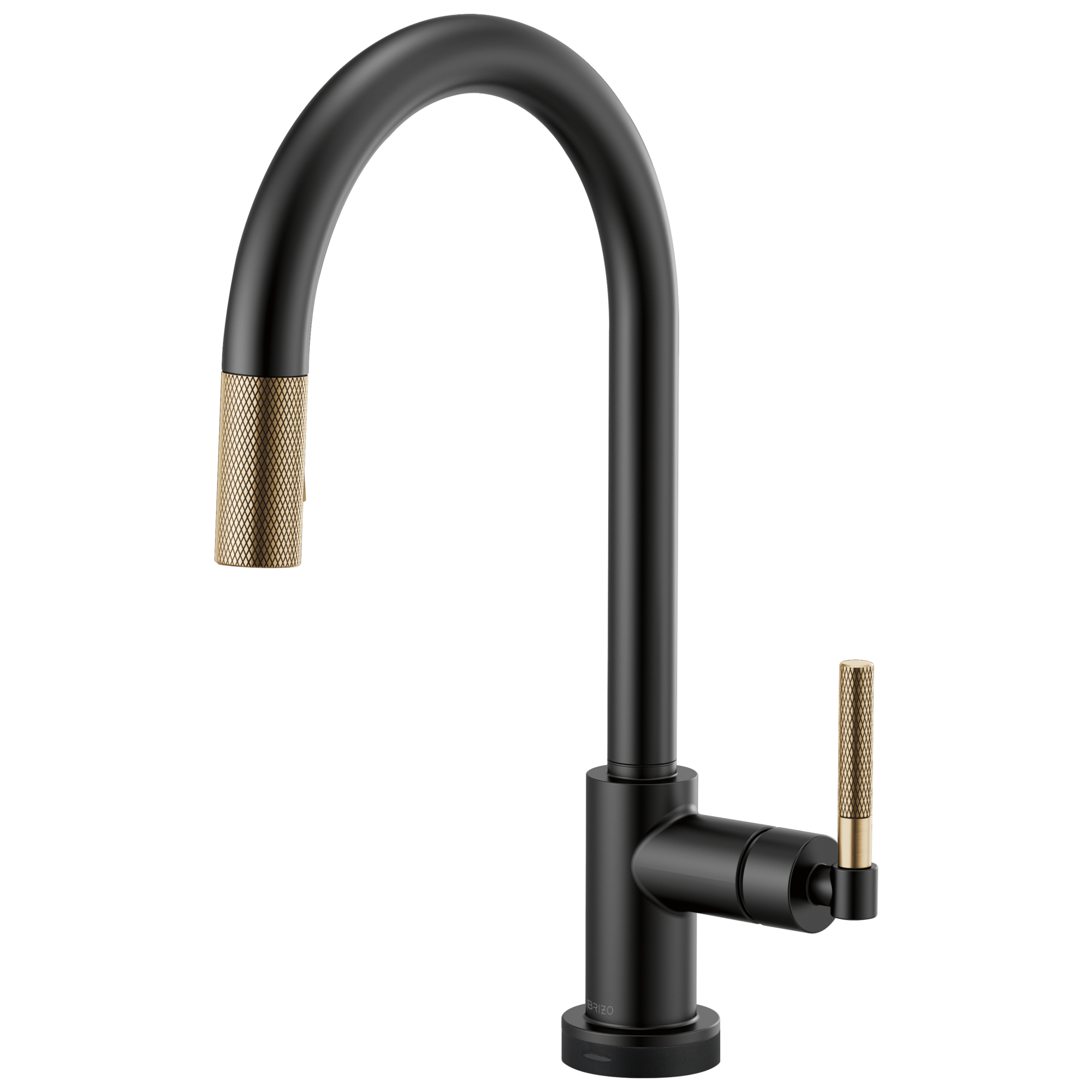 Brizo Litze:64043LF SmartTouch Pull-Down Kitchen Faucet with Arc Spout and Knurled Handle