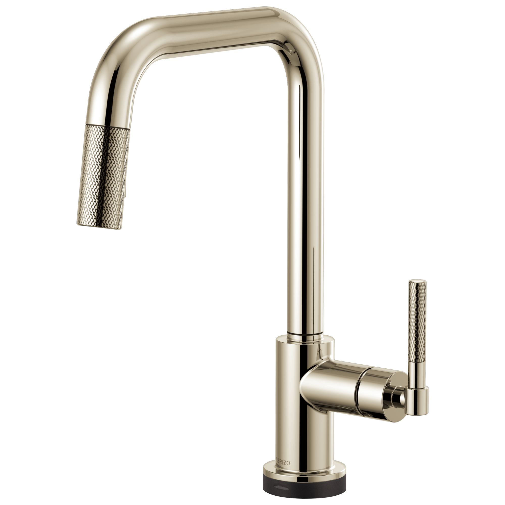 Brizo Litze:64053LF SmartTouch Pull-Down Kitchen Faucet with Square Spout and Knurled Handle