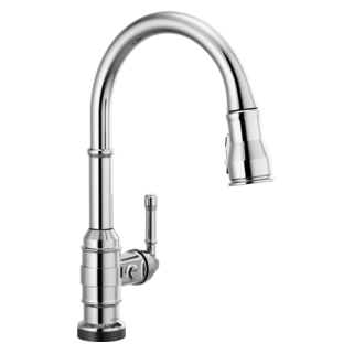 Delta Broderick: Single Handle Pull-Down Kitchen Faucet With Touch2O Technology