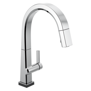 Delta Pivotal: Single Handle Pull Down Kitchen Faucet with Touch2O Technology