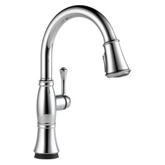 Delta Cassidy: Single Handle Pull-Down Kitchen Faucet with Touch2O and ShieldSpray Technologies