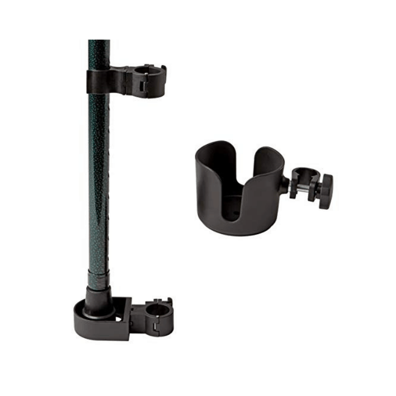 Medline Universal Mobility Cup & Cane Holder Combo Kit