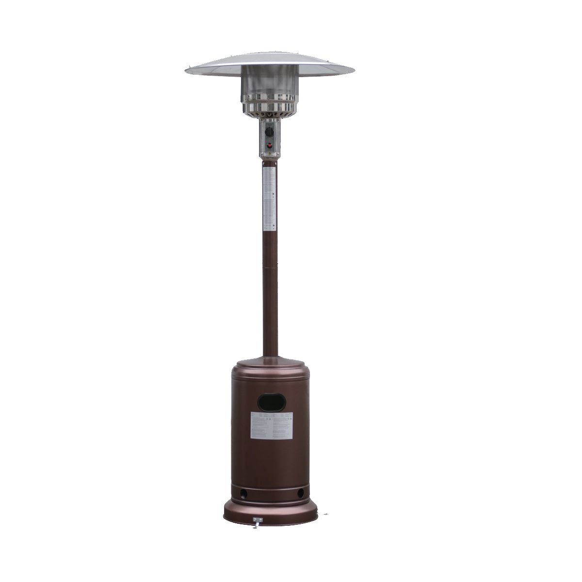 Blue Sky Outdoor Hammered Bronze Gas Patio Heater 48,000 BTU