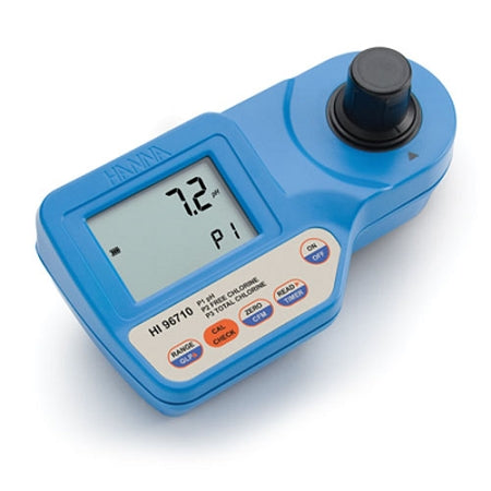 Hanna (HI96710) Chlorine and pH Photometer with 555 nm LED