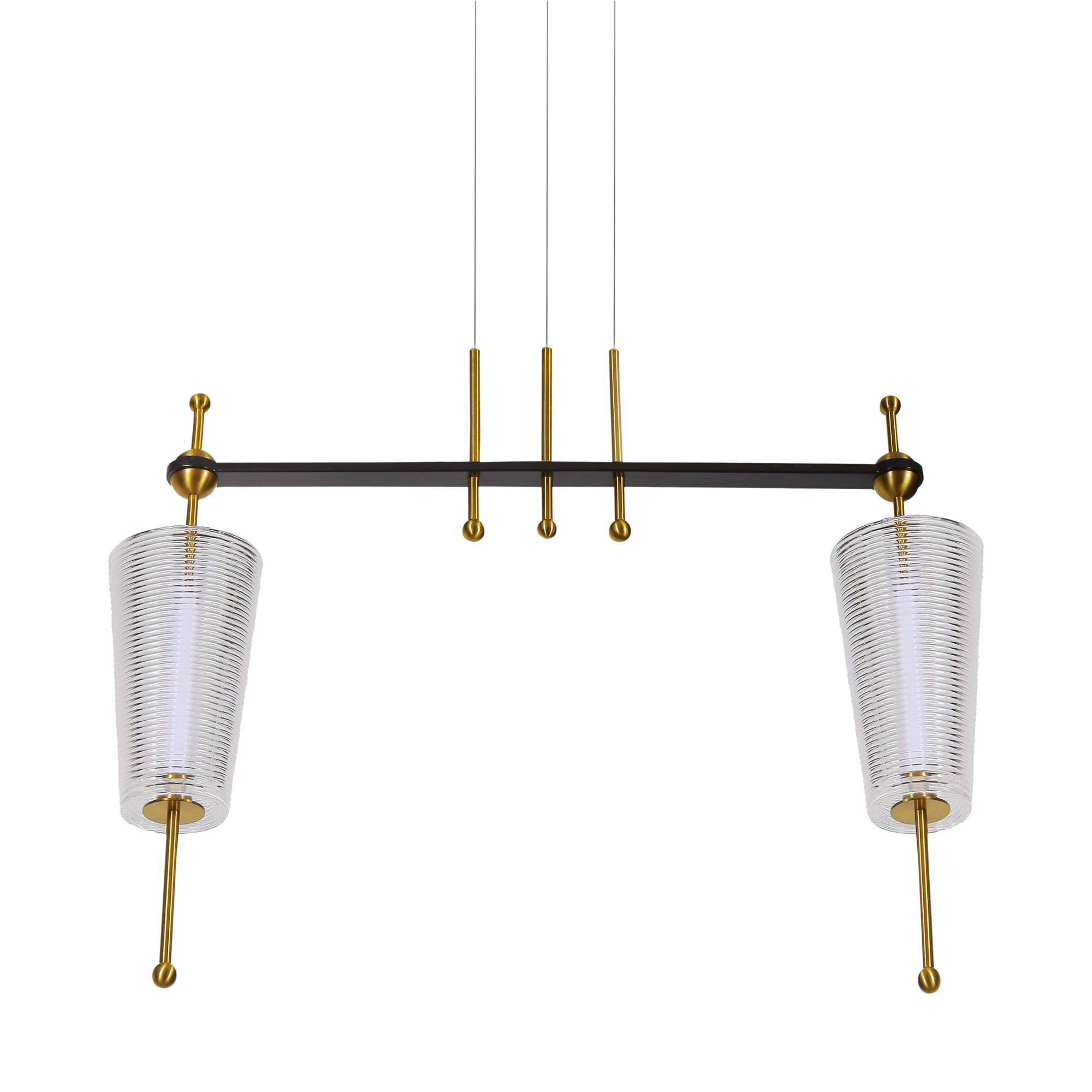 VONN Artisan Toscana VAP2102AB 29"" Integrated LED ETL Certified Pendant, Height Adjustable Chandelier