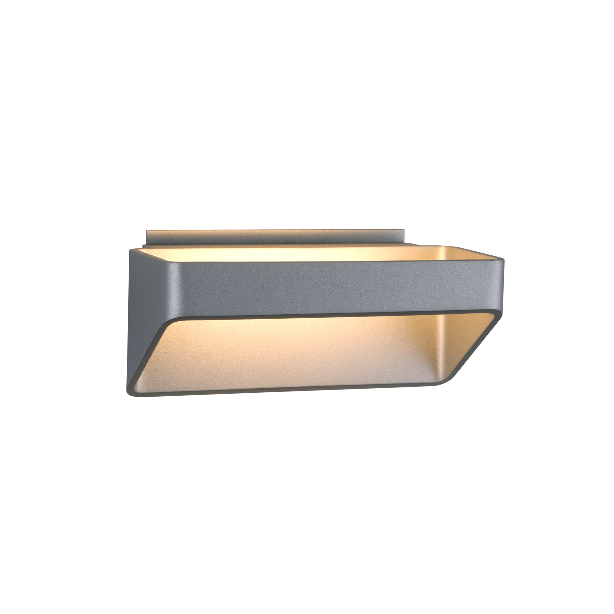 VONN Atlas VMW15710AL 10"" Up-Down ETL Certified Integrated LED Wall Sconce Light in Silver