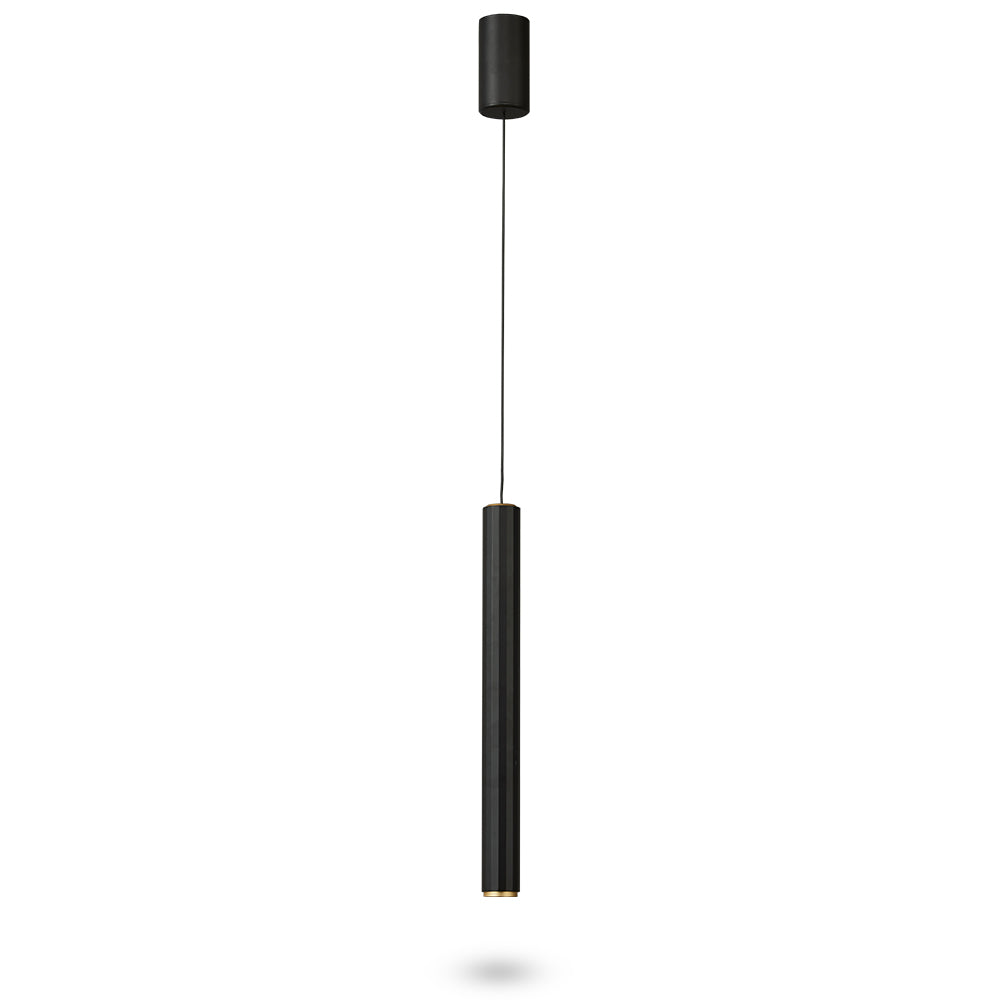 VONN PYLON VMPL001001C005BL 16"" LED Pendant, Black