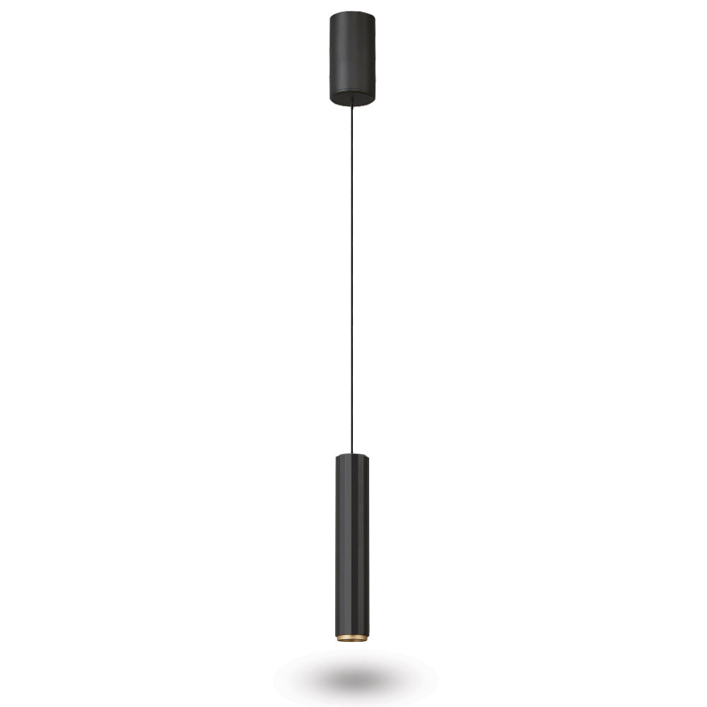 VONN PYLON VMPL001001A005BL 8.25"" LED Pendant, Black