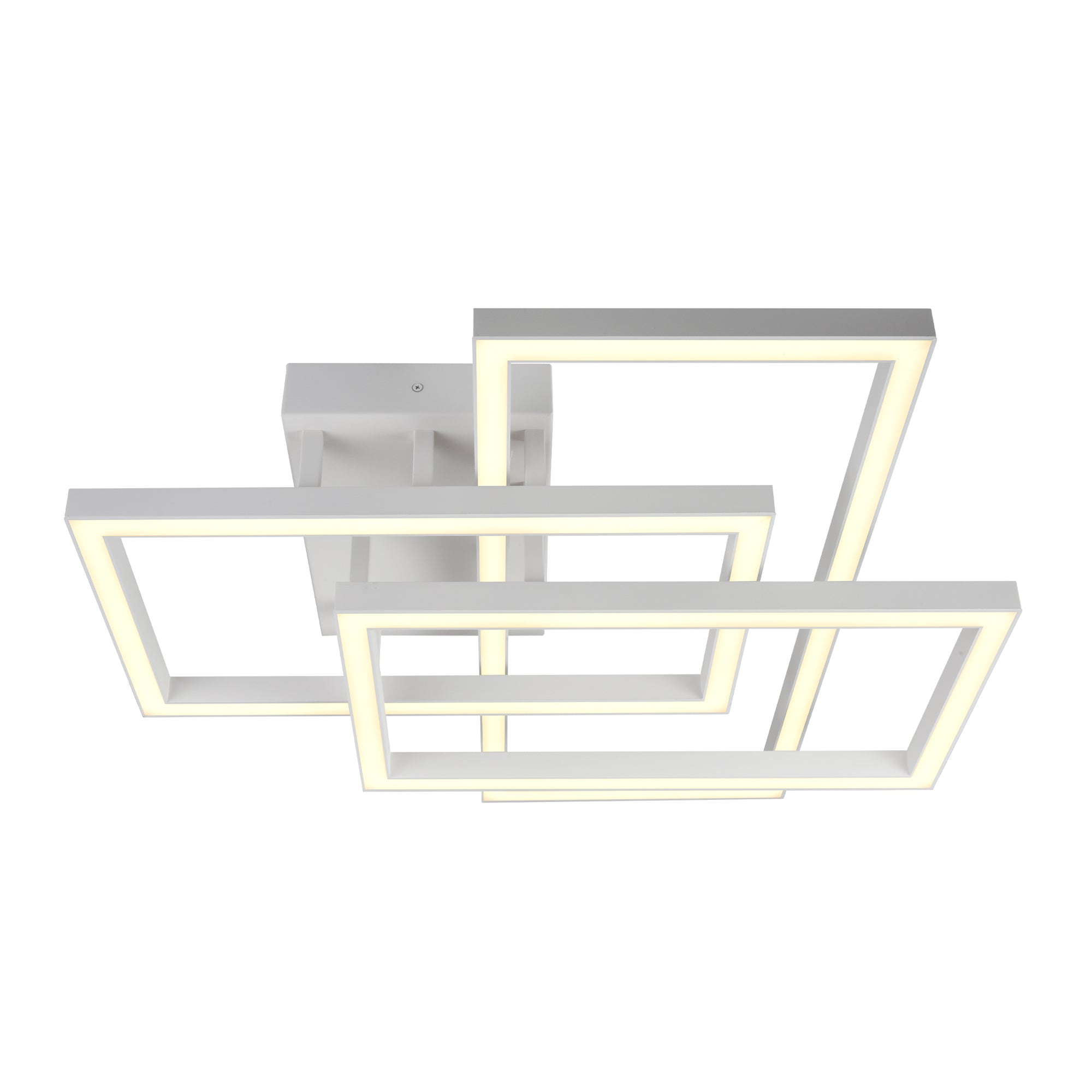 VONN Radium VRCF49103WH 28"" Integrated LED ETL Certified Ceiling Lighting Rectangular Semi Flush in White