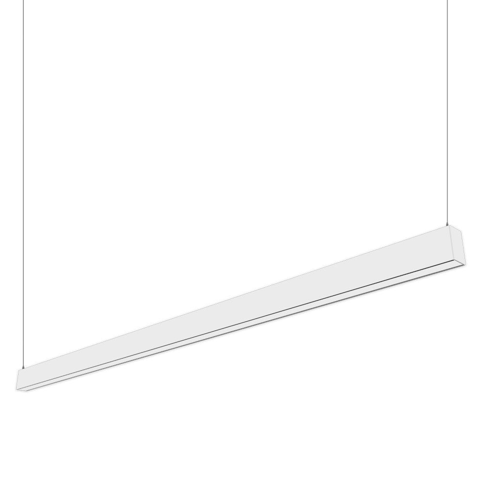 VONN Slim VSL4D10035KWH 1.3"" 4 FT LED Direct Downlight Suspended /Surface Mount Linear Lighting, 100-277V, 41W, 3500K, White