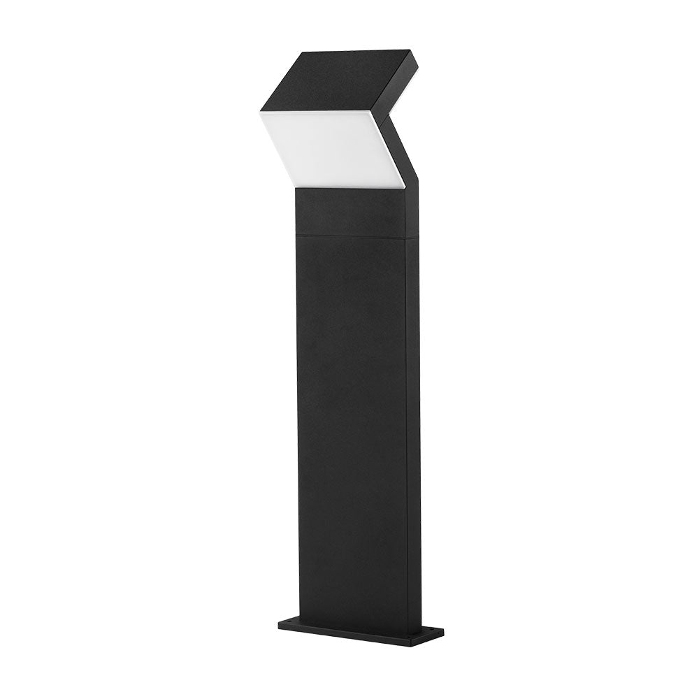 VONN Modern VOB226088BL 32"" 100-277V 17-Watt ETL Certified Integrated LED Outdoor Bollard in Matte Black